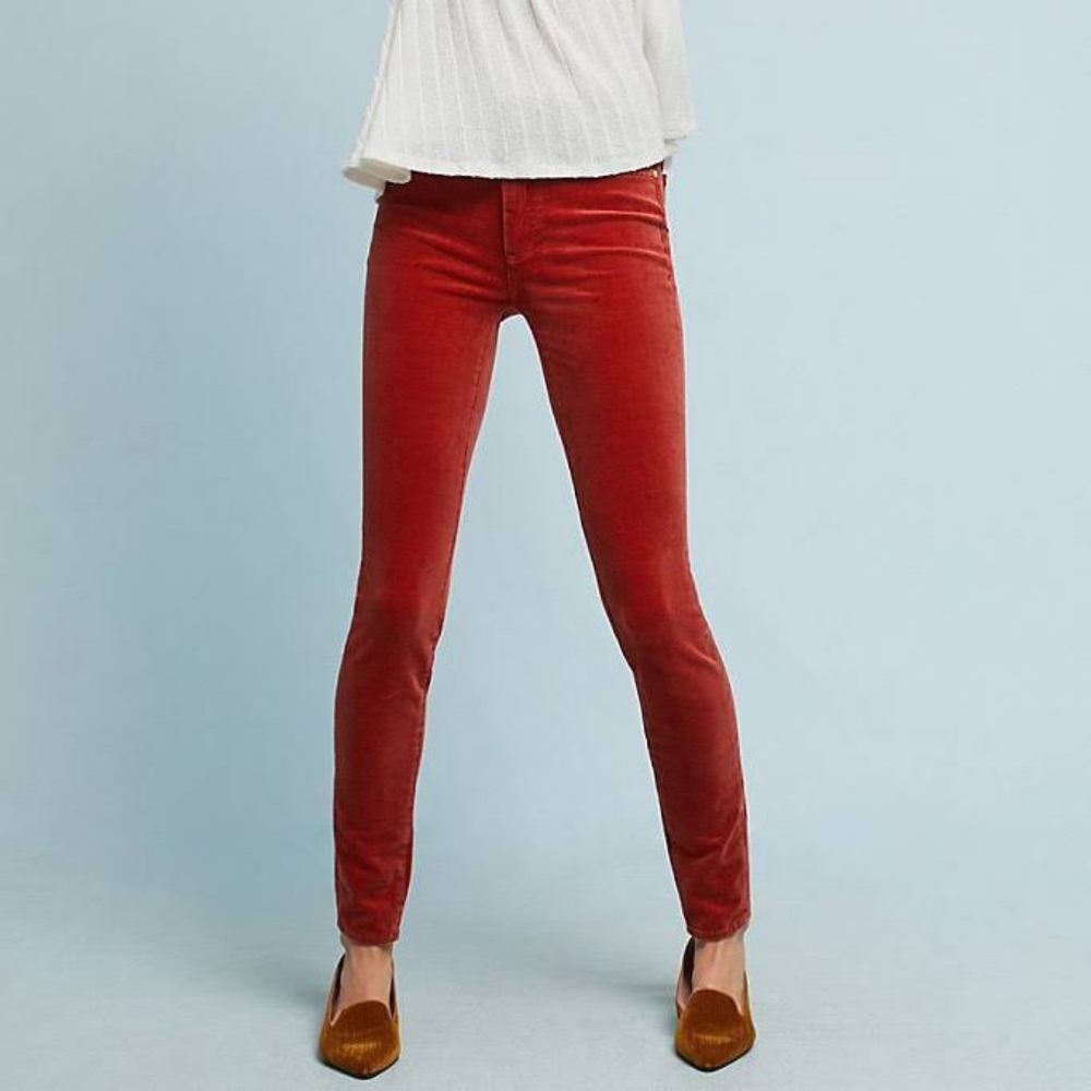 EUC Anthropology Pilcro and the Letterpress High Rise Skinny Cords